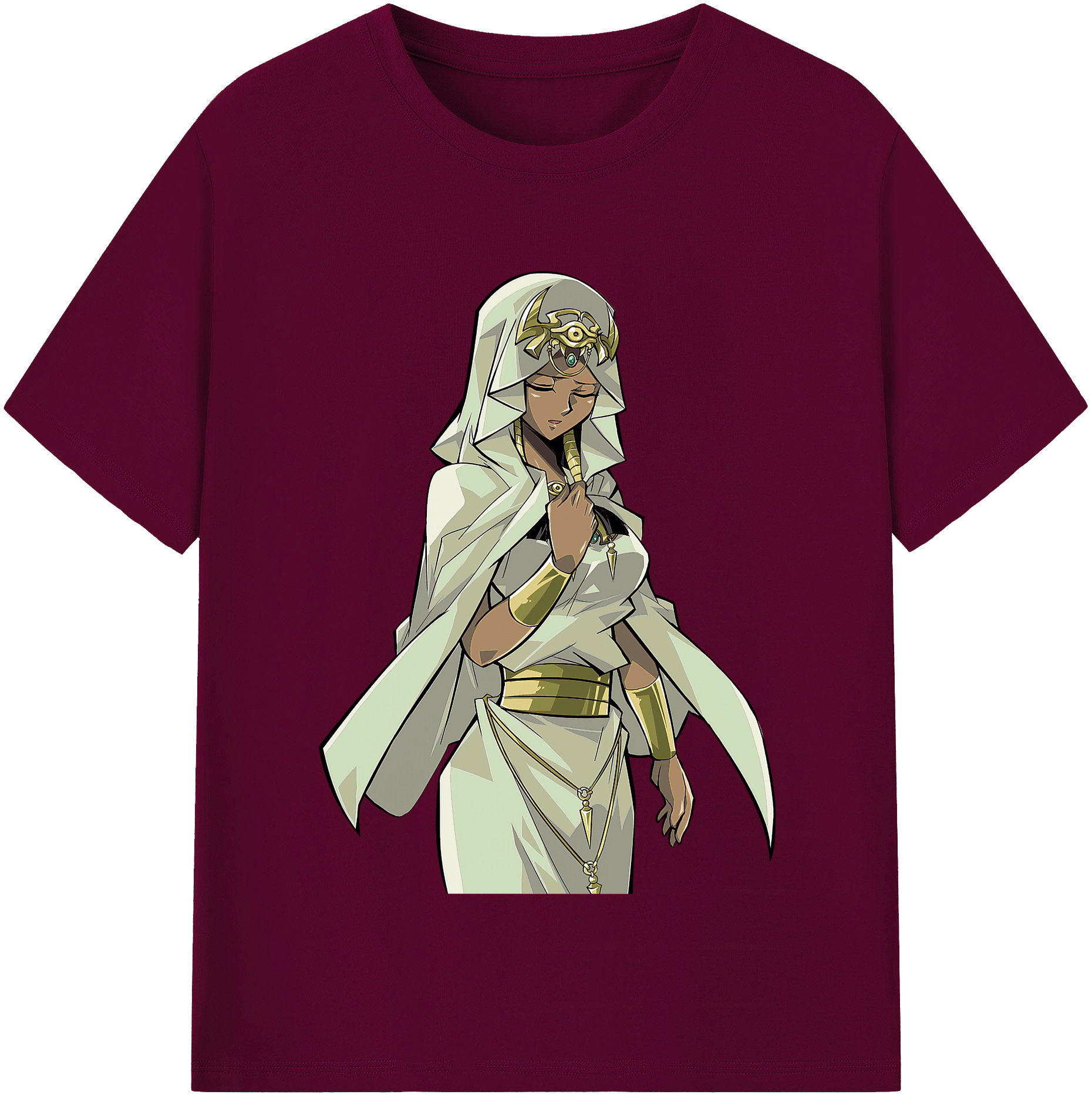 （画像用） 遊☆戯☆王 Yu-Gi-Oh! レディースカジュアルプリントTシャツ（綿100％）